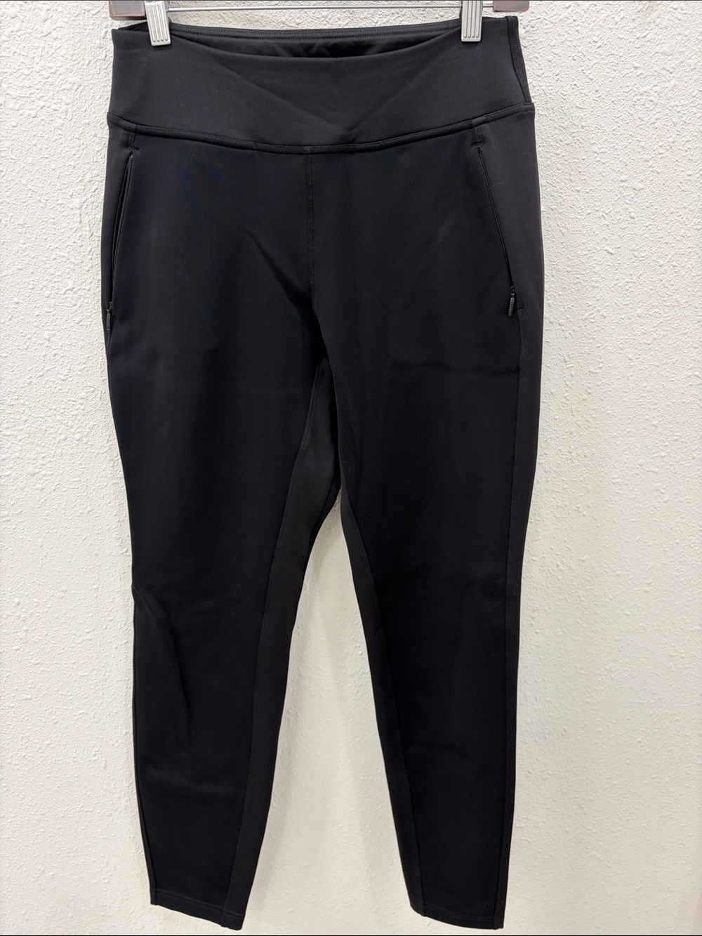 Athleta Lined Black High-Waist Winter Pants